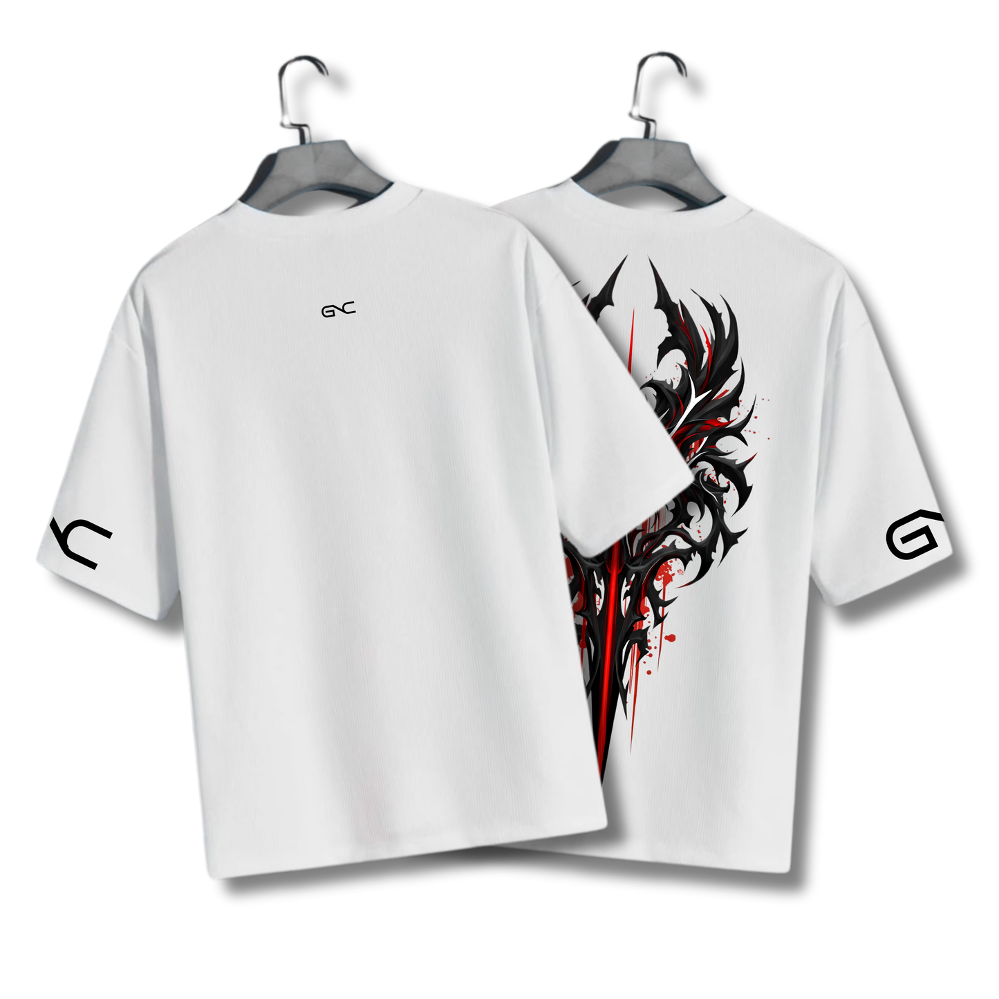 HQ Printed Oversized Men T-Shirt (BLOOD CLOT)