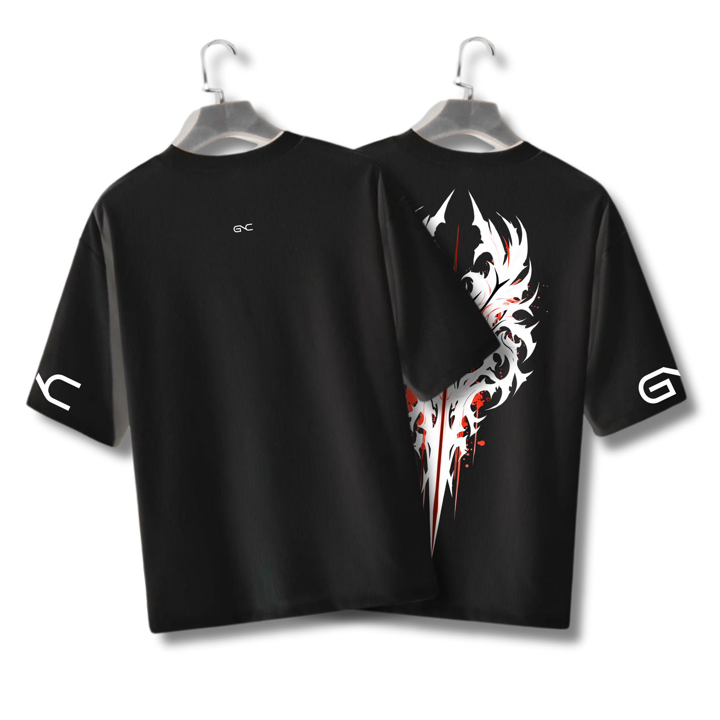 HQ Printed Oversized Men T-Shirt (BLOOD CLOT)