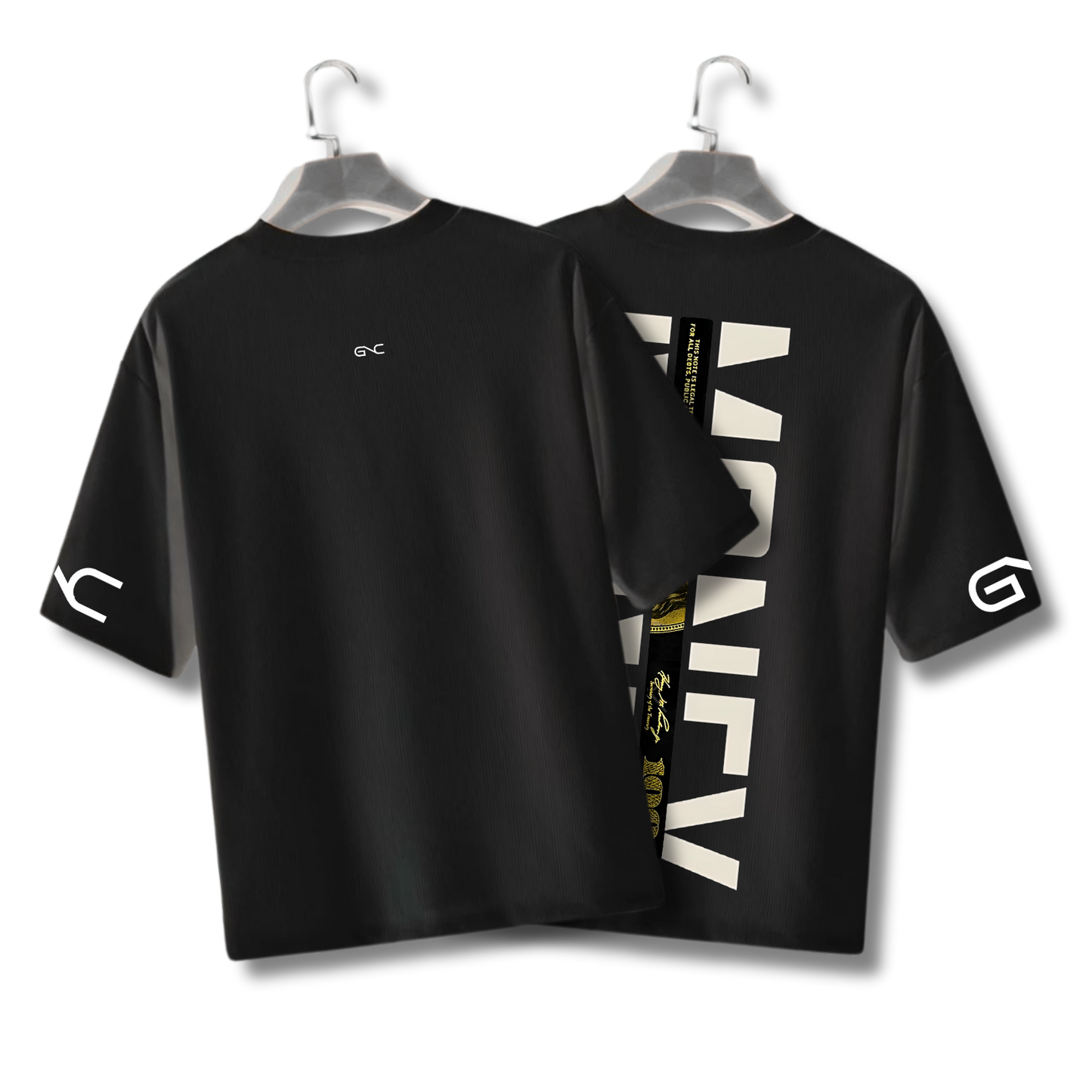 HQ Printed Oversized Men T-Shirt (MONEY)