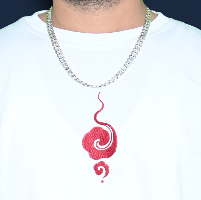 Essential Oversized Embroidered T-Shirt (Naruto Edition)