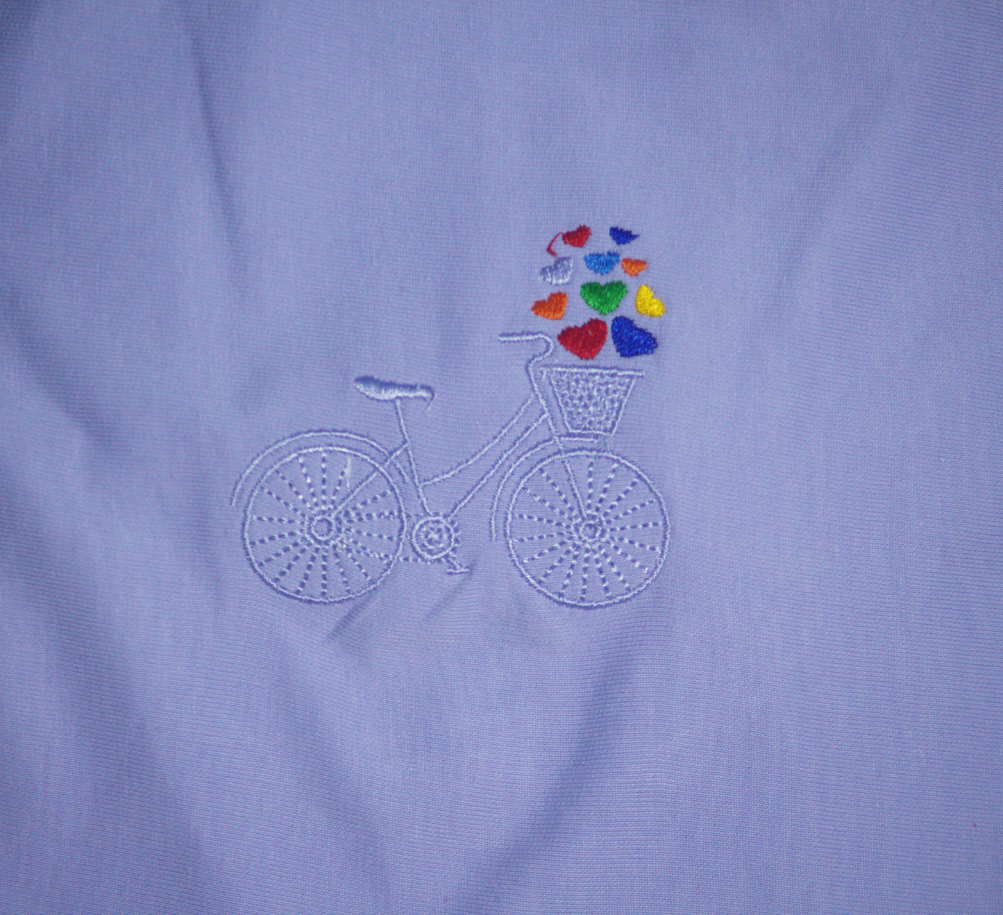 Essential Oversized Embroidered T-Shirt (Bicycle)