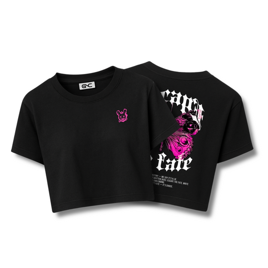 Premium Women Crop-top (BUTTERFLY)