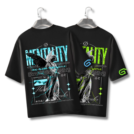 HQ Printed Oversized Men T-Shirt (MENTALITY)