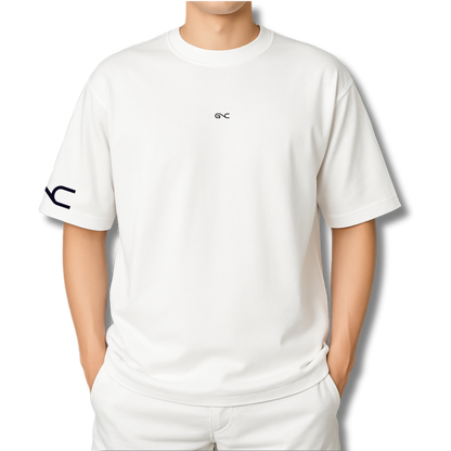 Plain Oversized Men T-Shirt (white)