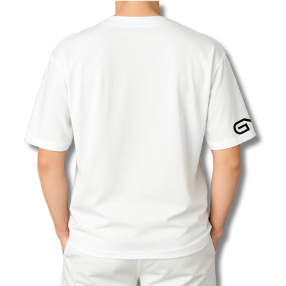 Plain Oversized Men T-Shirt (white)