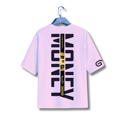 HQ Printed Oversized Men T-Shirt (MONEY)