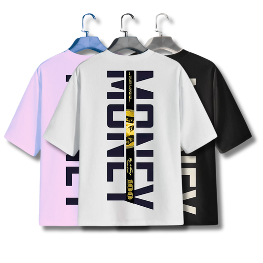 HQ Printed Oversized Men T-Shirt (MONEY)