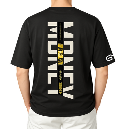 HQ Printed Oversized Men T-Shirt (MONEY)