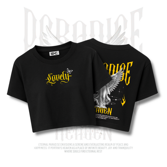 Premium Women Crop-top (Fierce)
