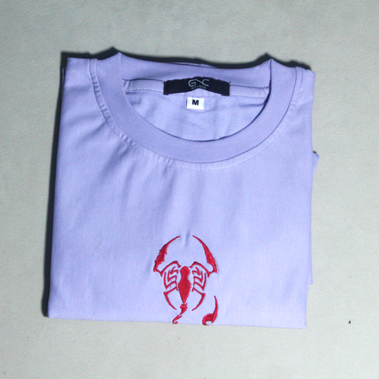 Essential Oversized Embroidered T-Shirt (Scorpion Vr)